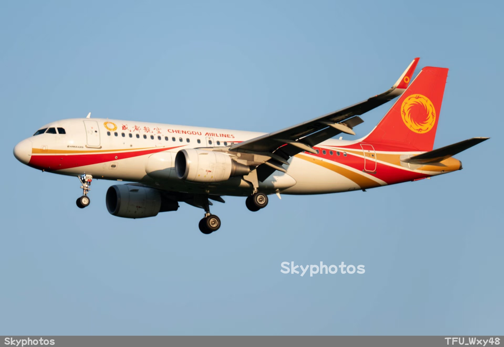 成都航空 Airbus A319