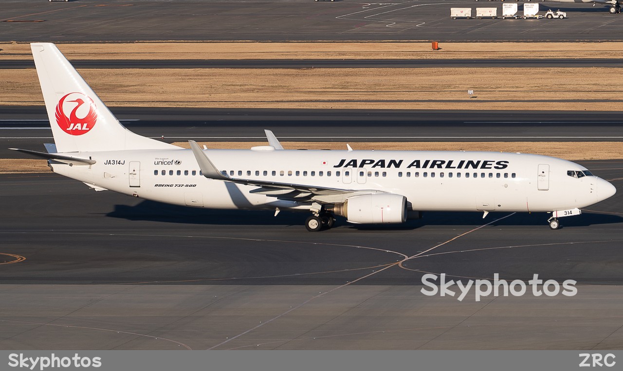 Japan Airlines B737-846