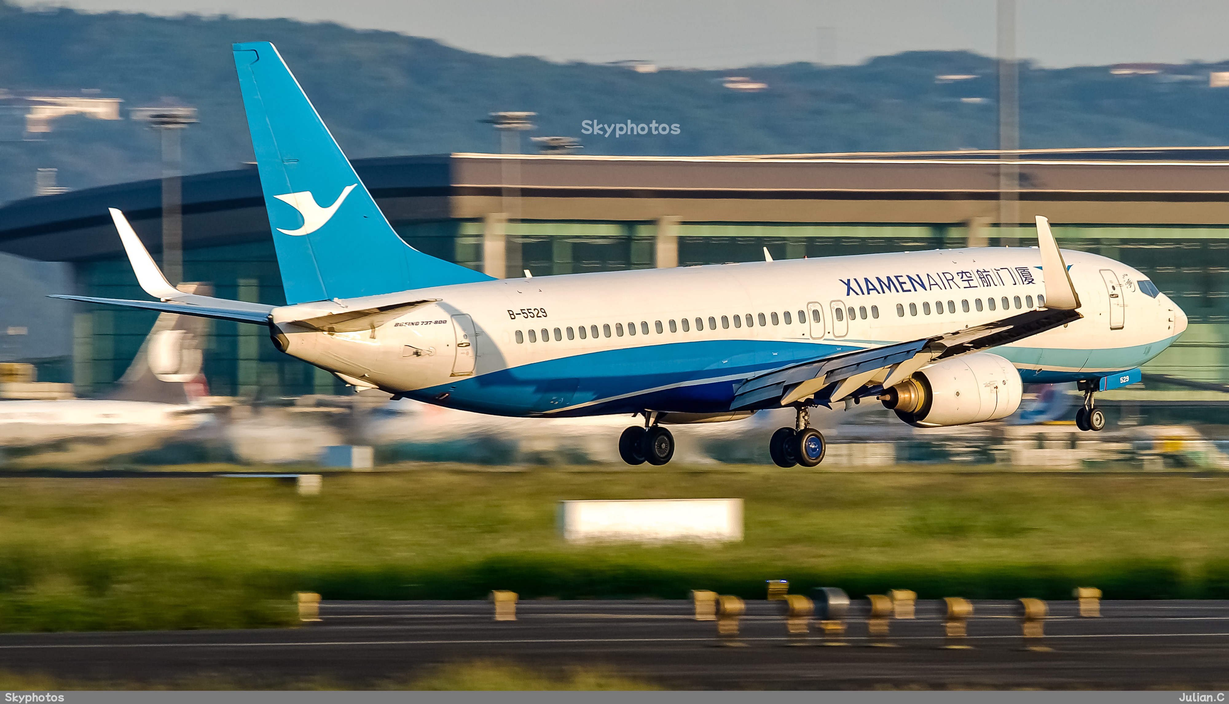 厦门航空 Boeing 737-85C（WL）