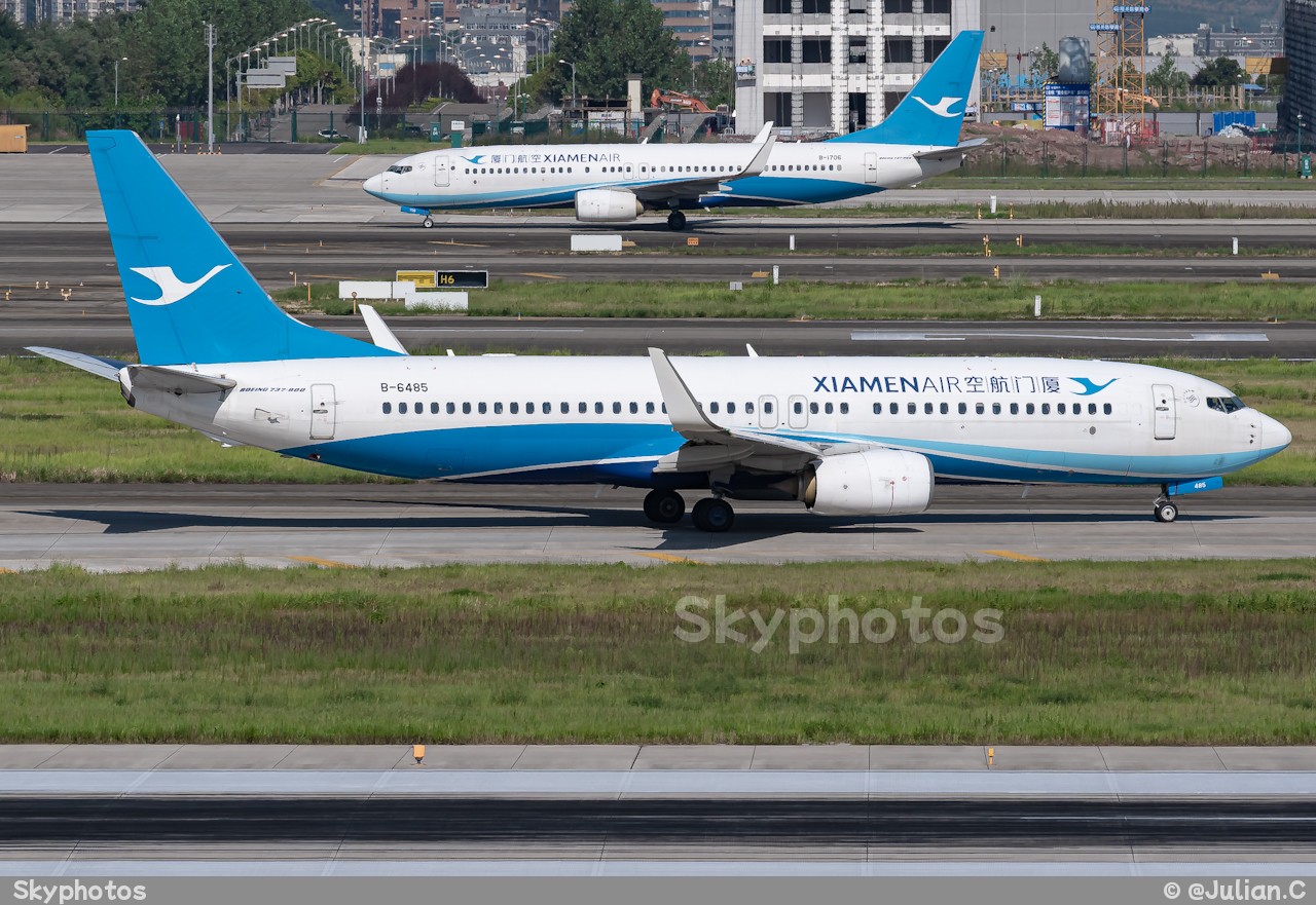 厦门航空 Boeing 737-85C（WL）