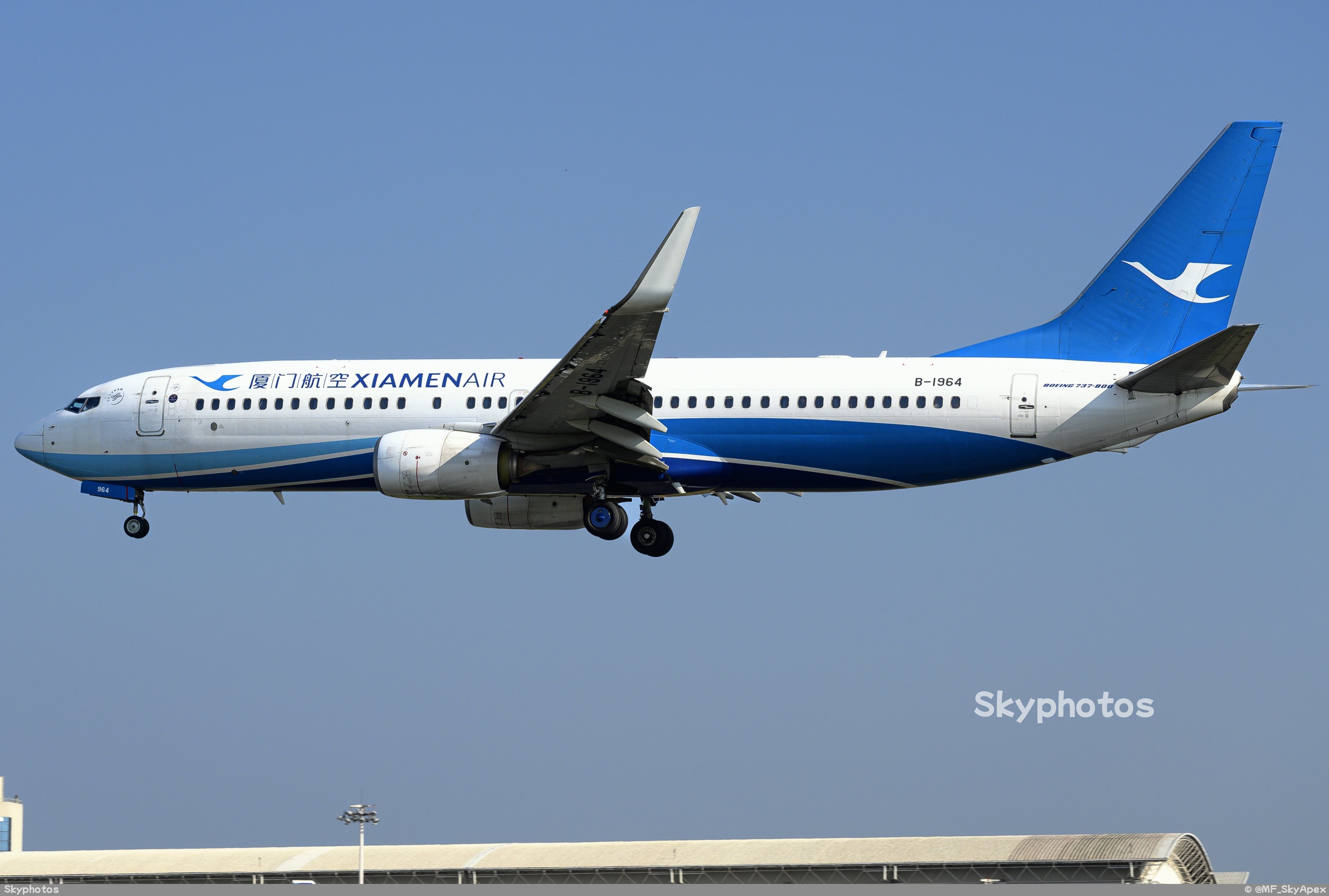 厦门航空 B737-85C(WL)