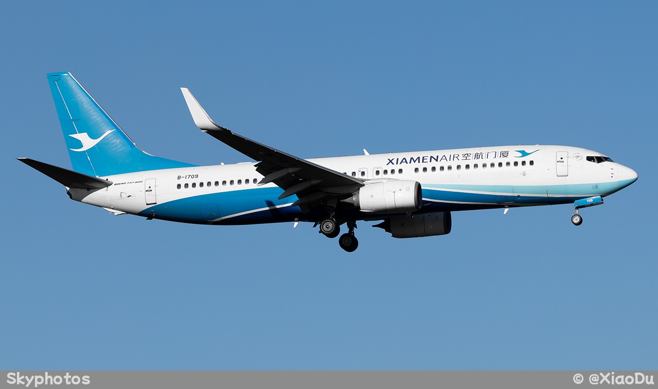 厦门航空 B737-85C(WL)