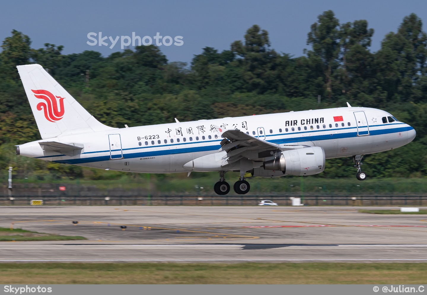 中国国际航空 A319-115