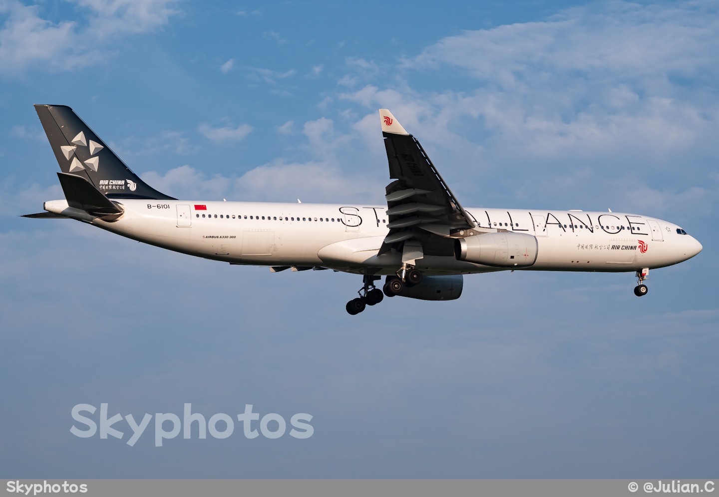 中国国际航空 A330-343X