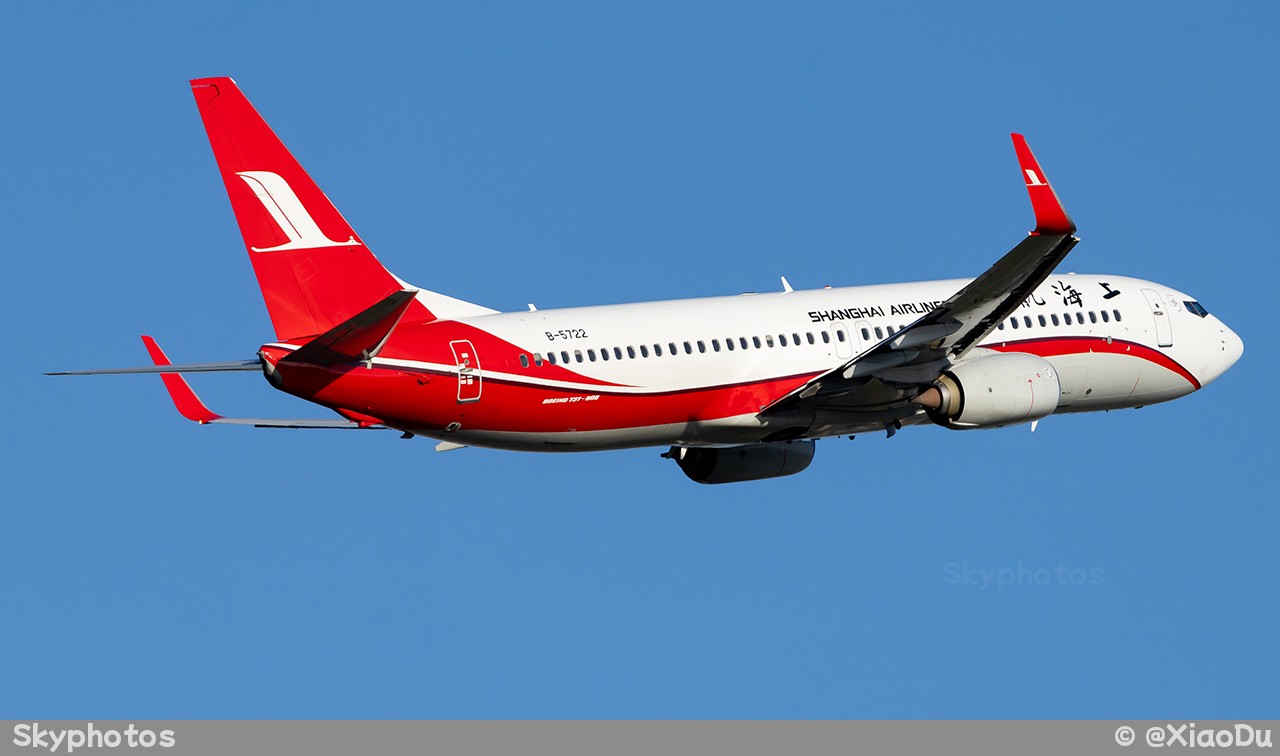 上海航空 B737-89P(WL)