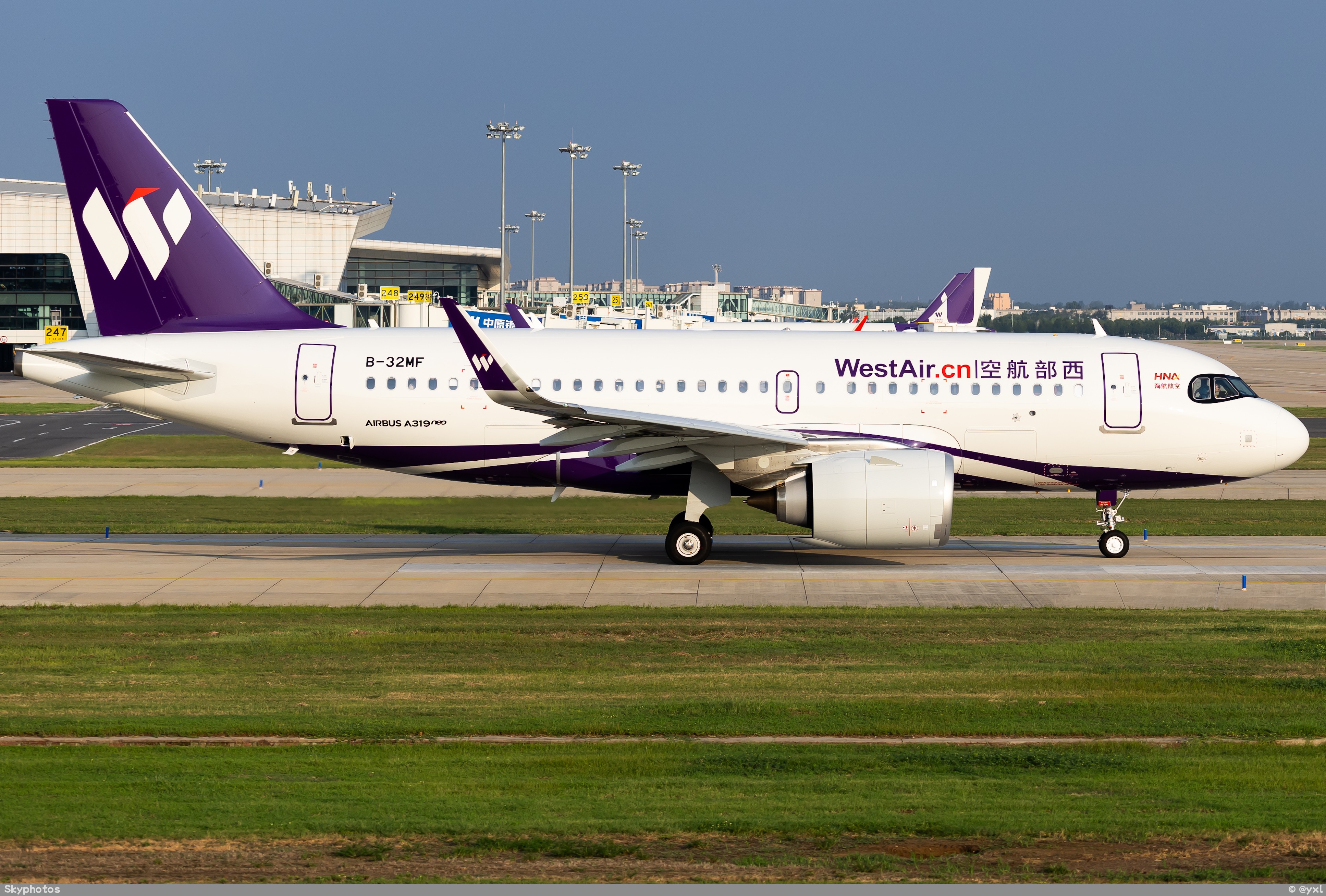 西部航空 A319-153N