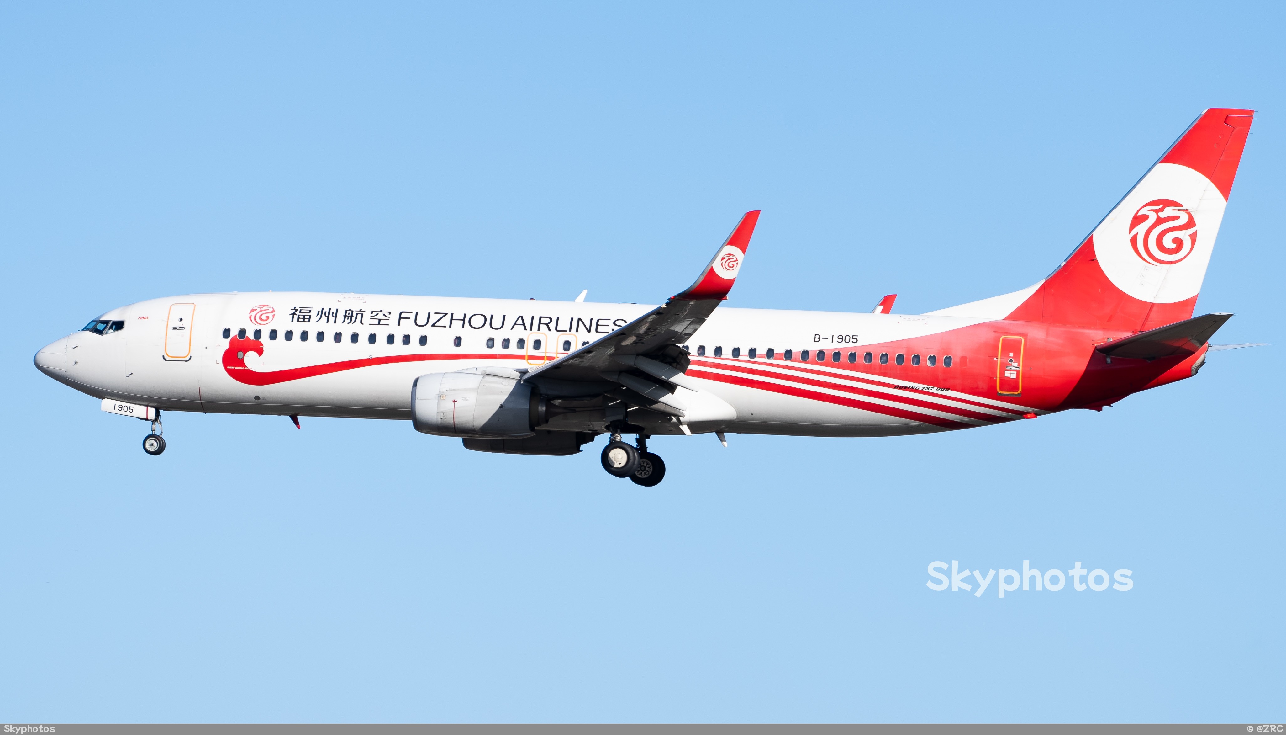 福州航空 B737-86J(WL)