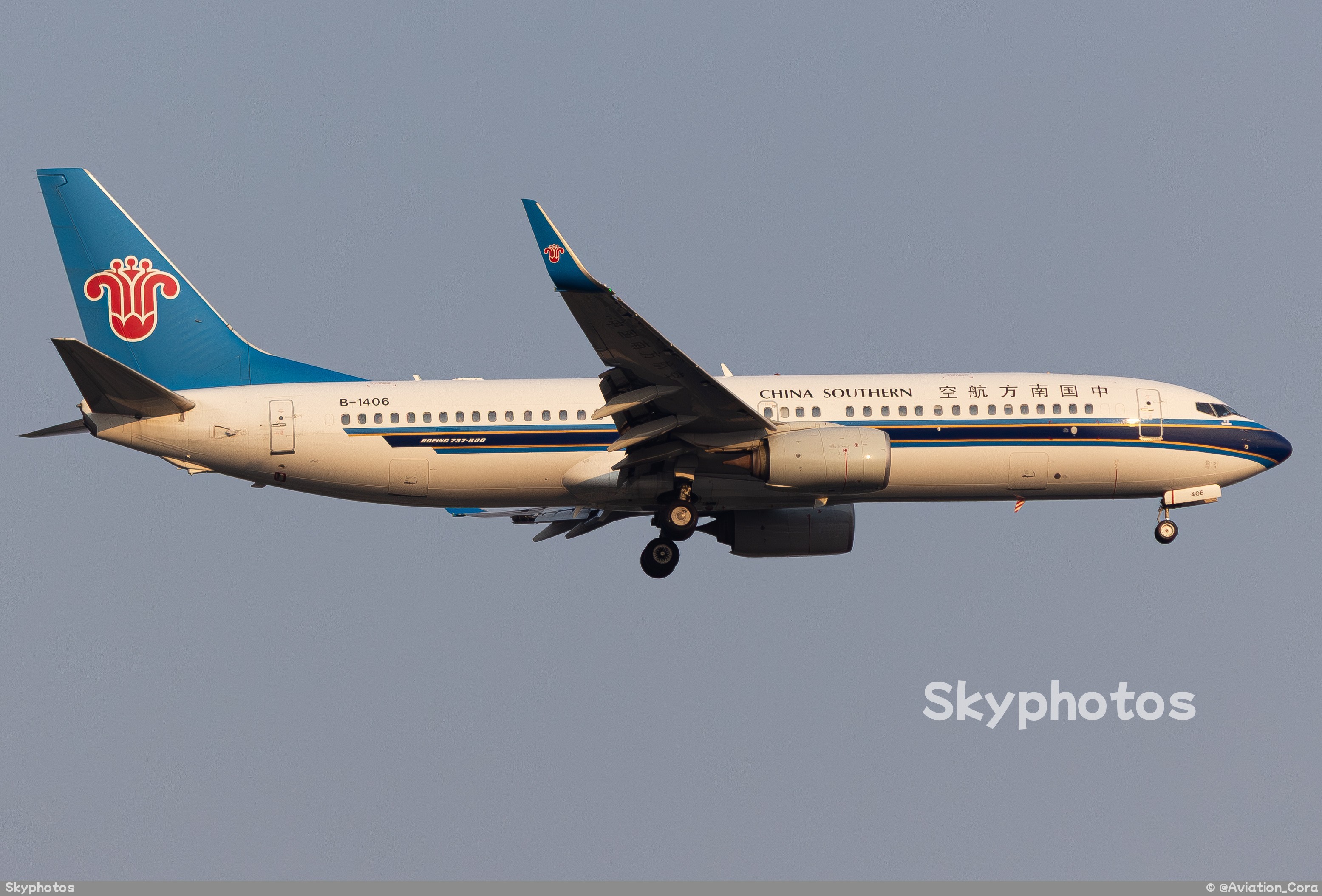 中国南方航空 B737-800(WL)