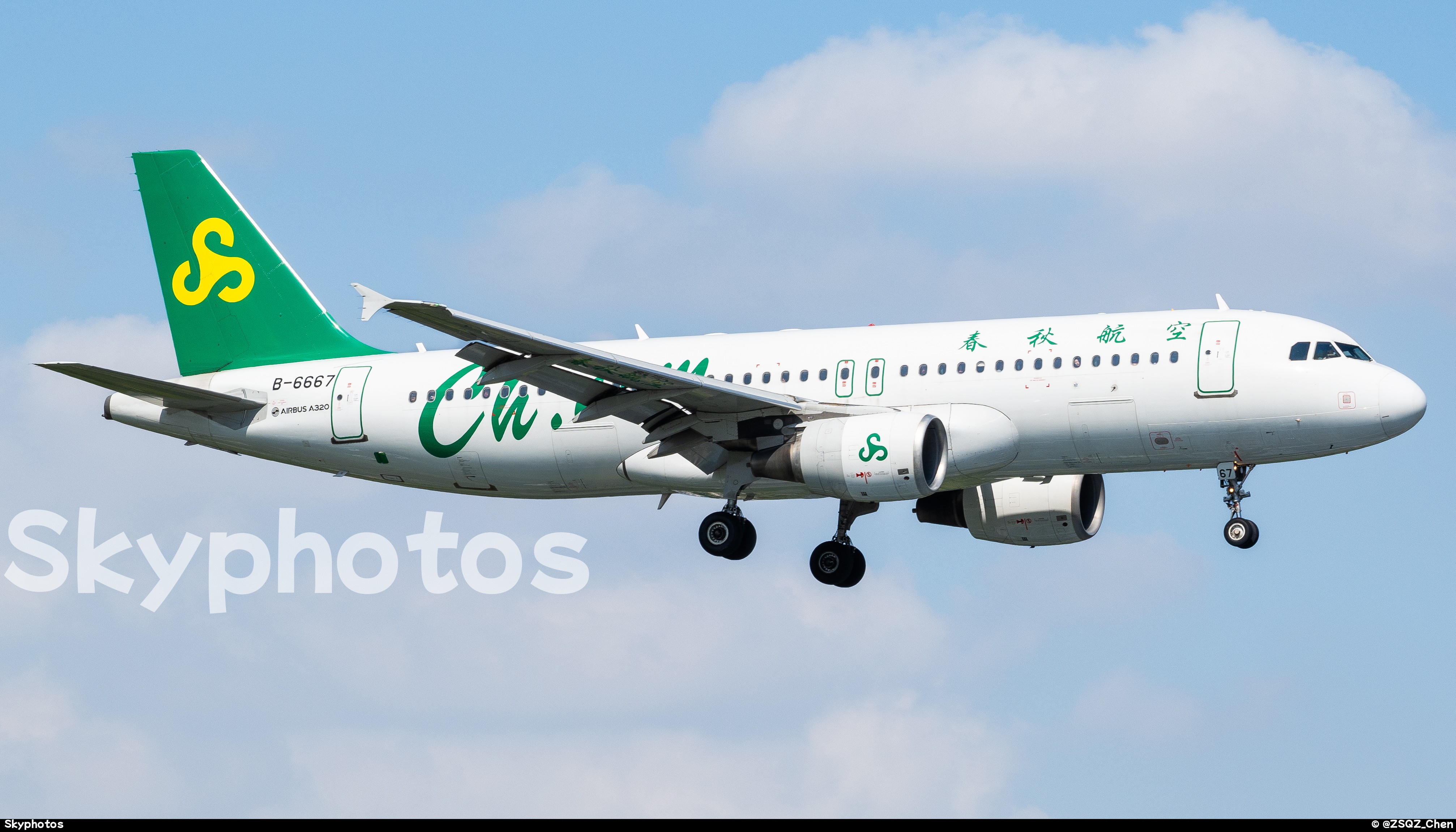 春秋航空 A320-214