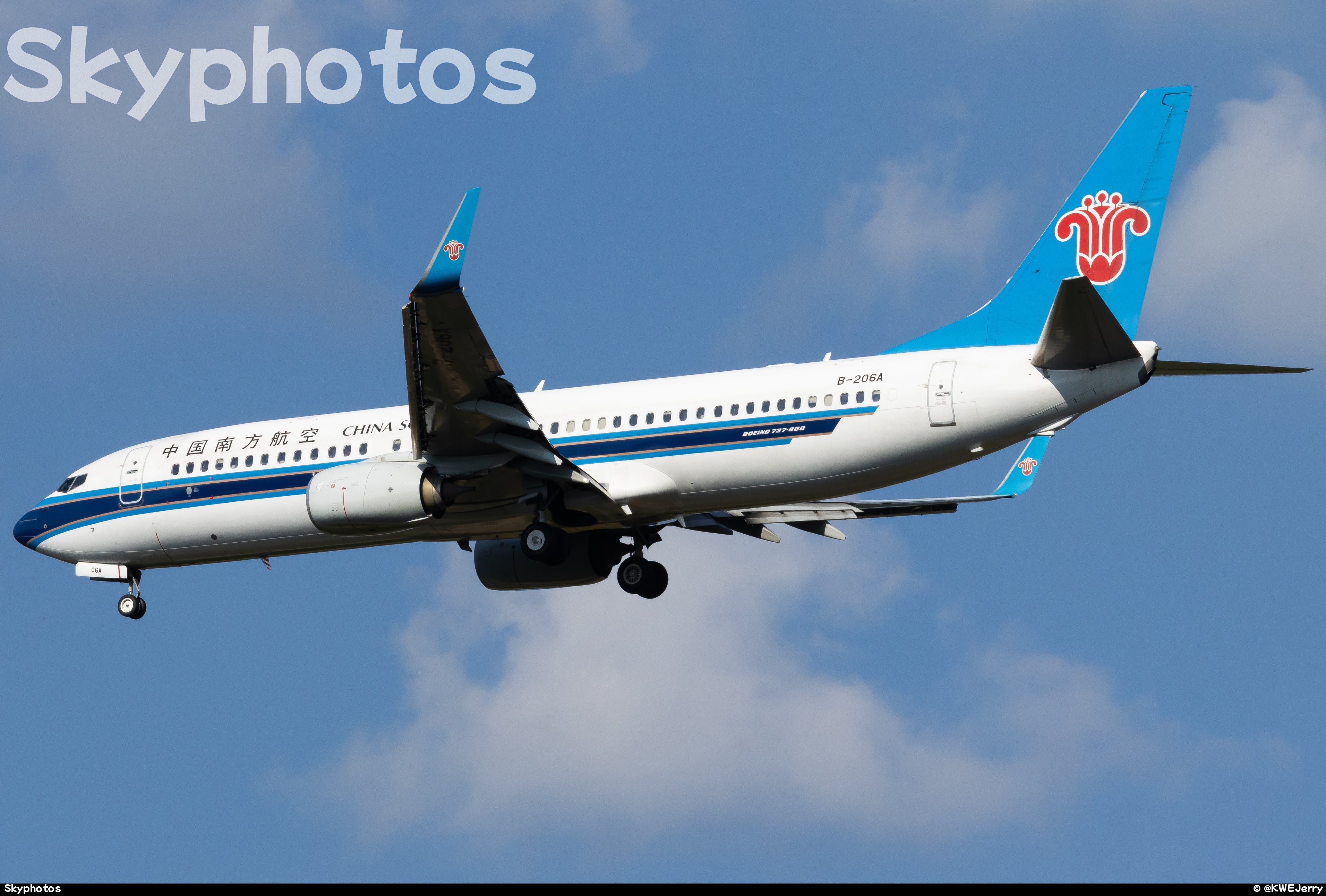 中国南方航空 B737-800(WL)