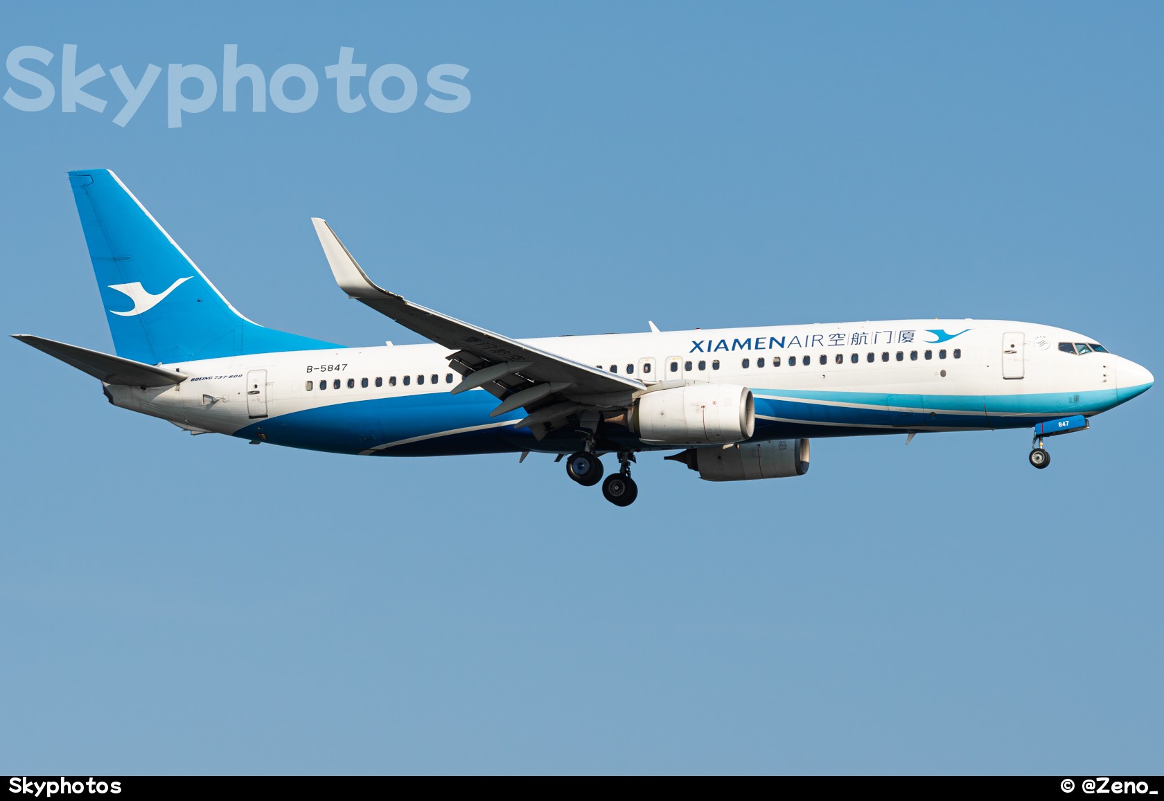 厦门航空 B737-85C(WL)