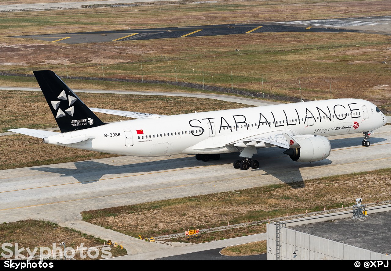 中国国际航空 A350-941