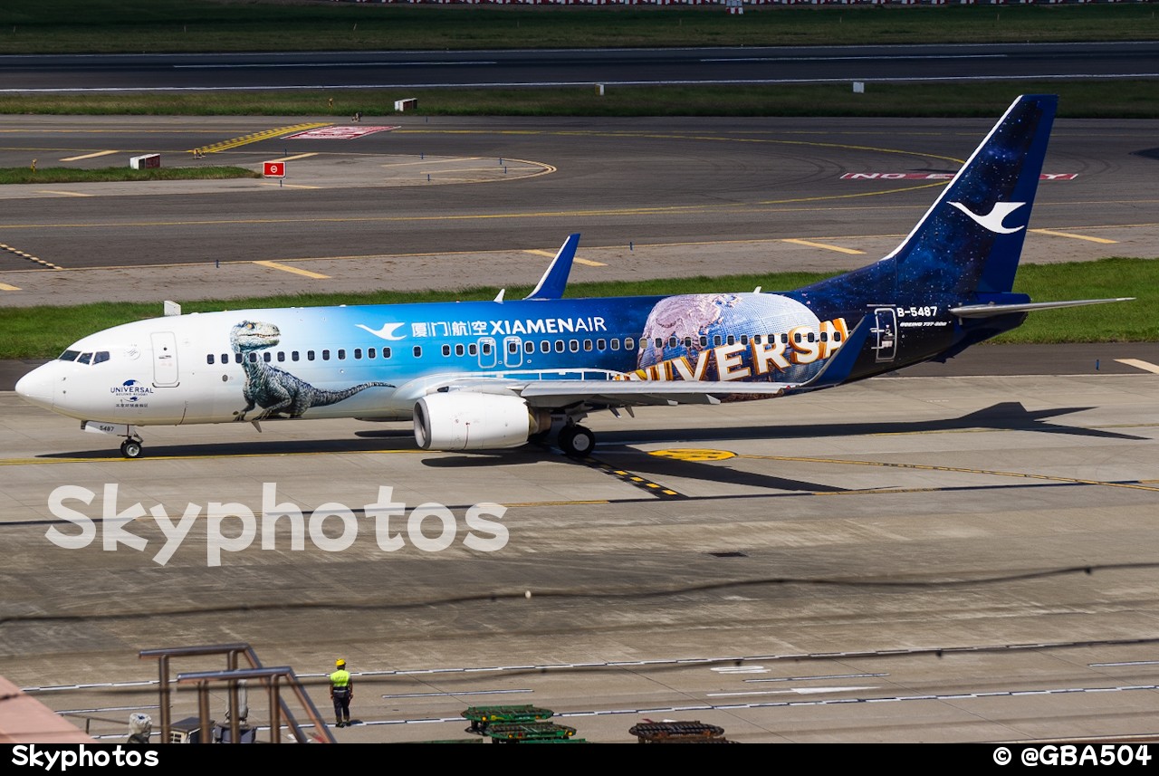 厦门航空 B737-85C(WL)